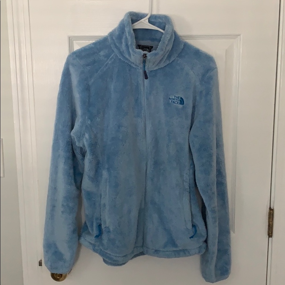 SOLD Light Blue Northface Fleece